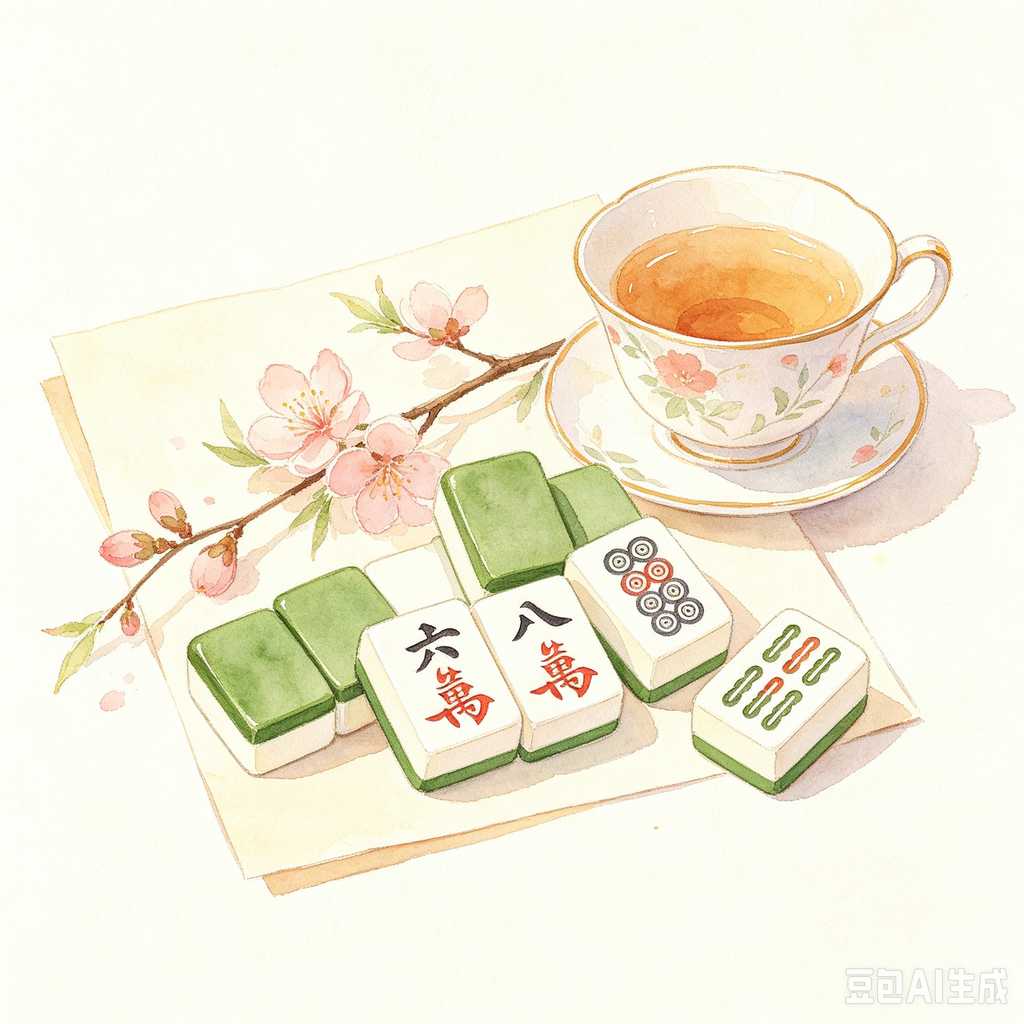 gloss finish mahjong tiles