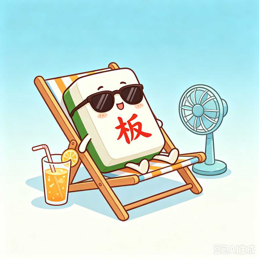 vacation mahjong set