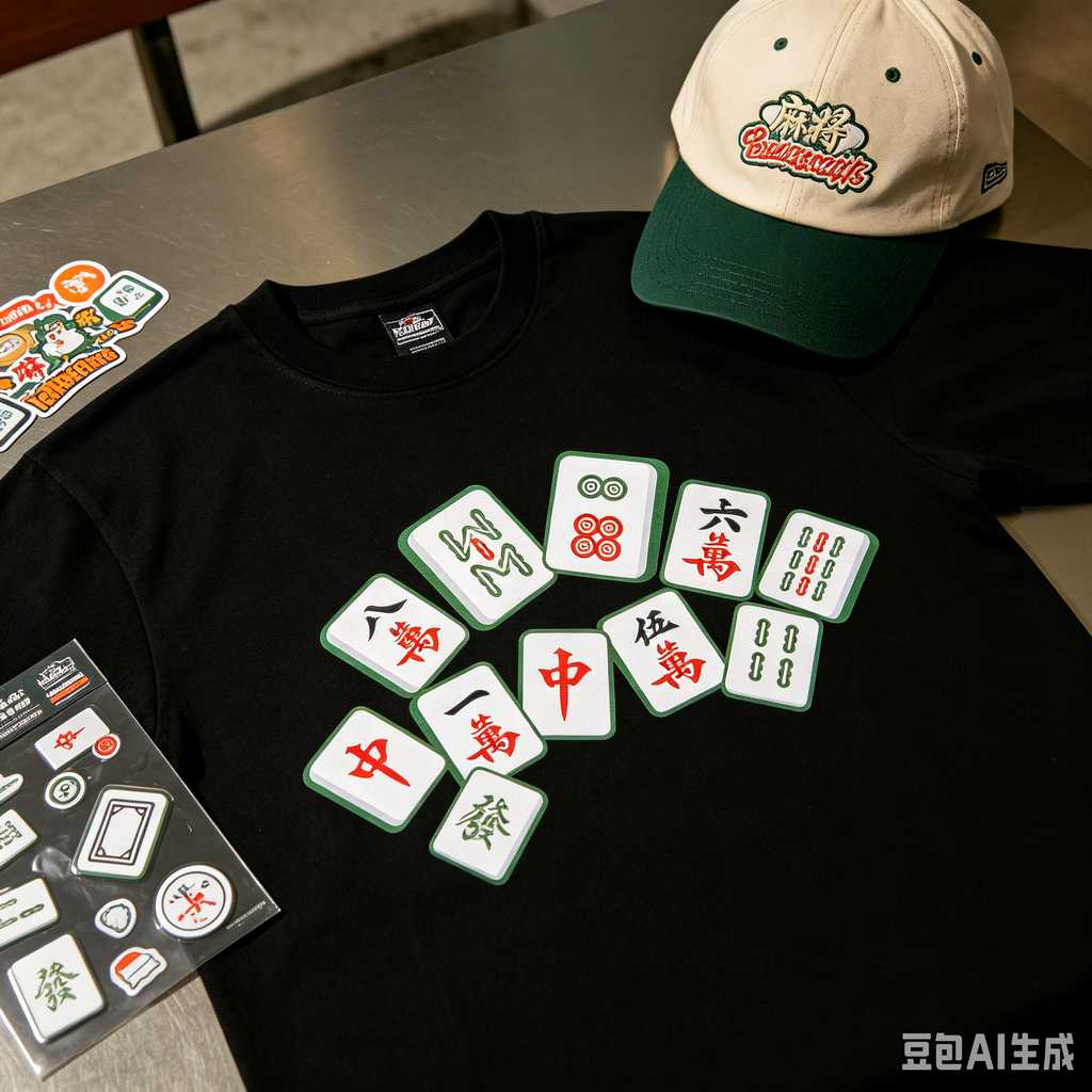 holiday present mahjong tiles