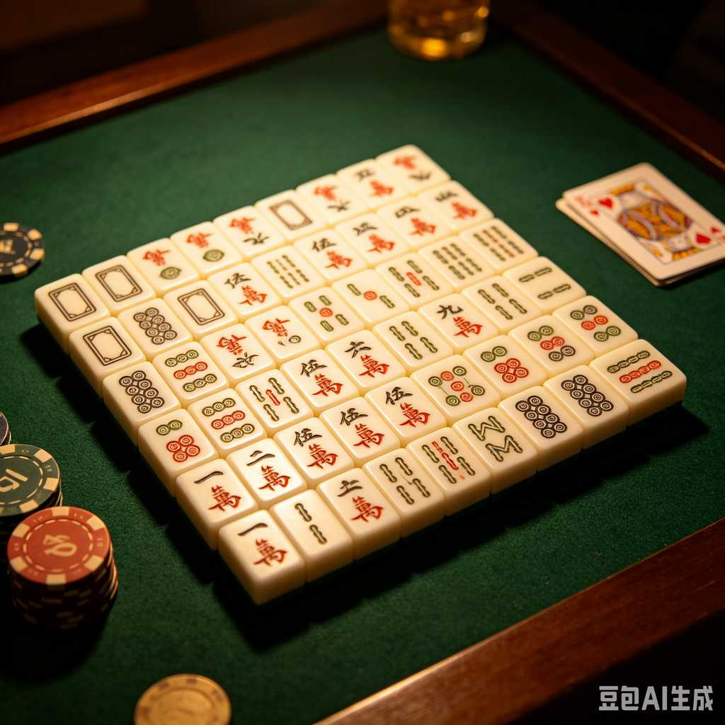 matte texture mahjong set